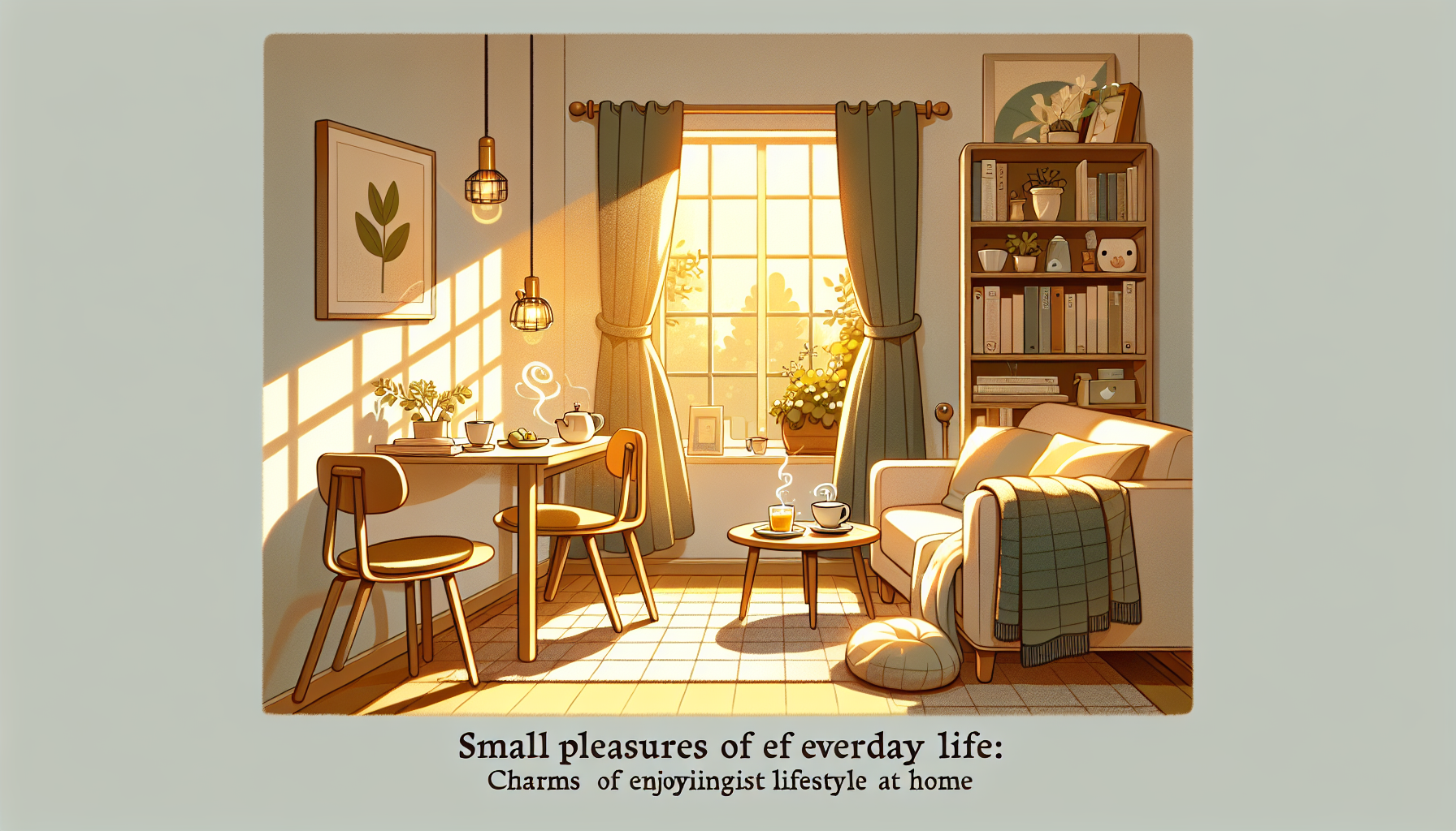 일상 속 작은 행복: 집에서 즐기는 미니멀 라이프의 매력-첫번째