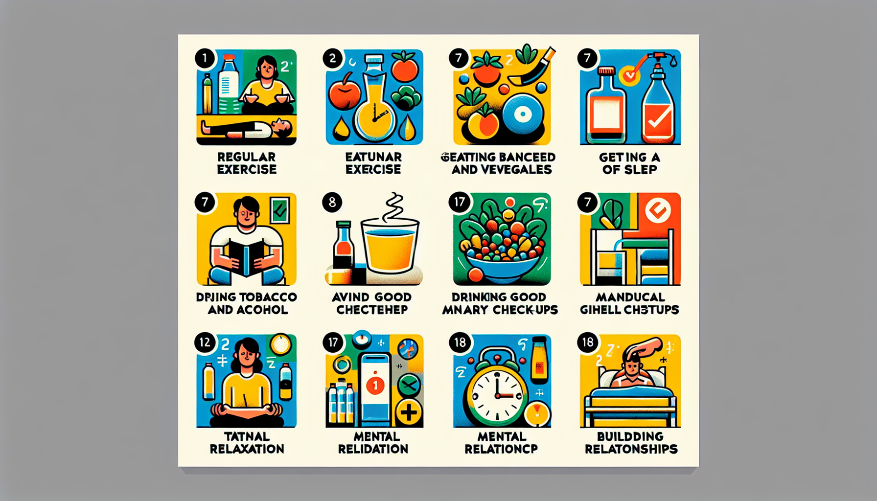 건강한 생활을 위한 10가지 필수 습관 -두번째